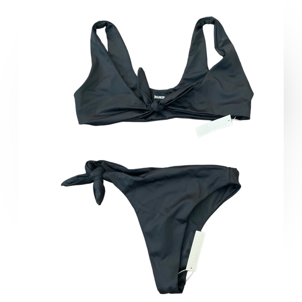 iNAMORATA Bikini set, top and bottom sz both sz medium NWT!